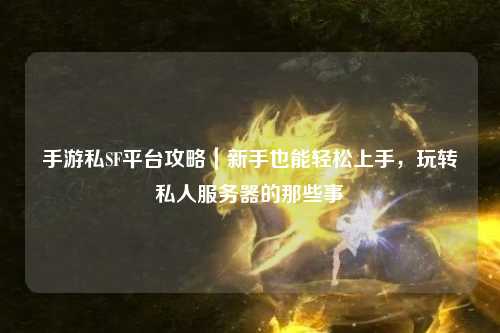 手游私SF平台攻略｜新手也能轻松上手，玩转私人服务器的那些事