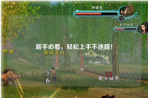 新手必看，轻松上手不迷路！