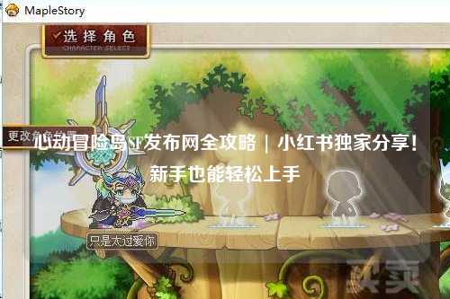 心动冒险岛SF发布网全攻略 | 小红书独家分享!新手也能轻松上手