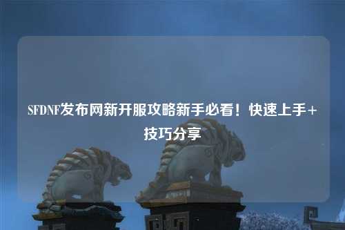 SFDNF发布网新开服攻略新手必看！快速上手+技巧分享✨