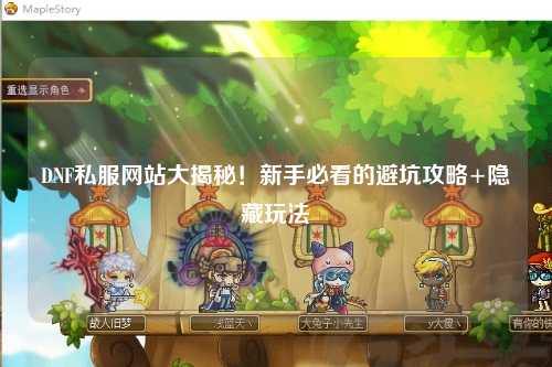 DNF私服网站大揭秘！新手必看的避坑攻略+隐藏玩法